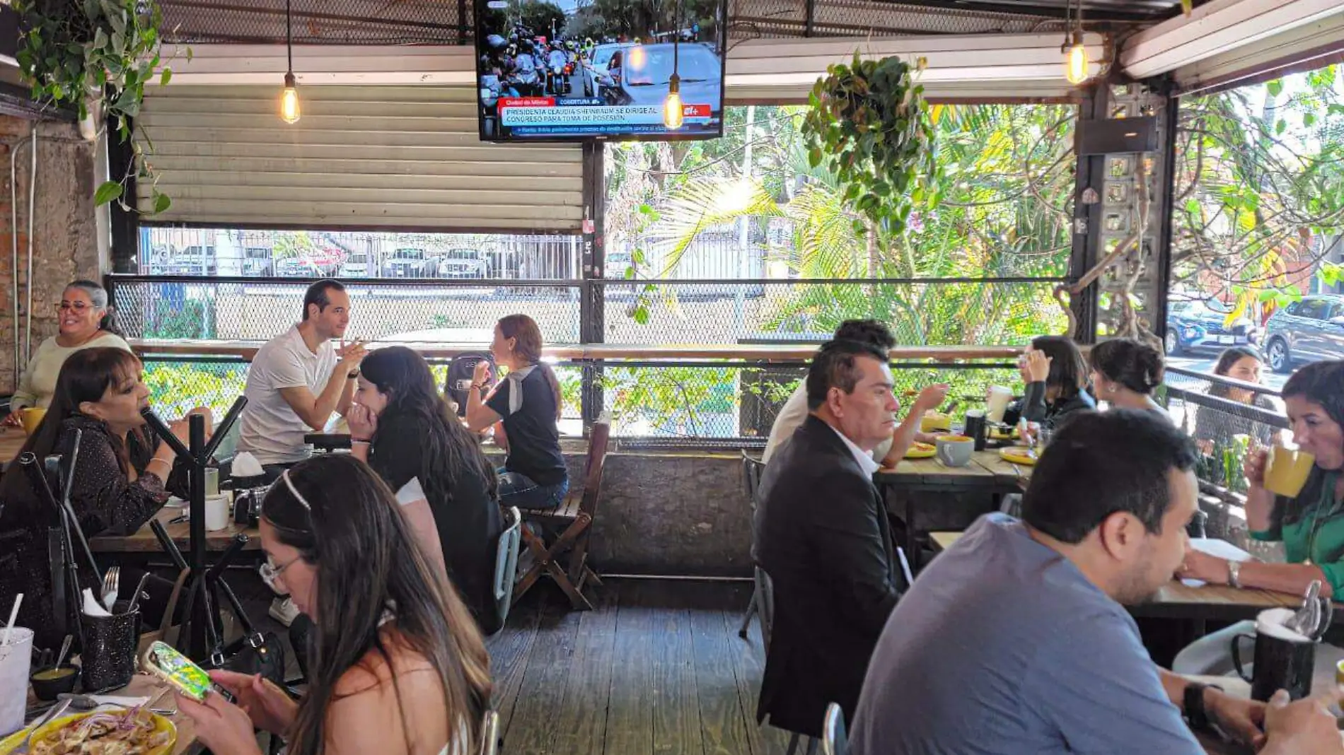 Restaurantes toma de protesta